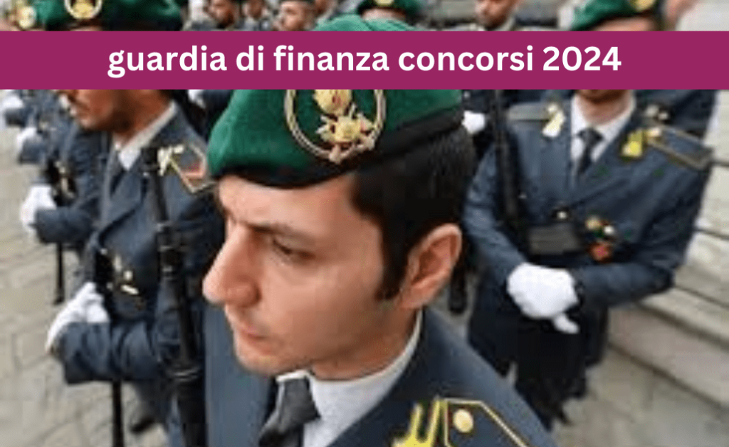 guardia di finanza concorsi 2024